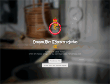 Tablet Screenshot of microcervejarias-dragonbier.com